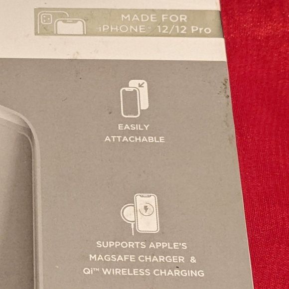 iHome Clear Velo Case for iPhone 12/12 Pro*** - Picture 5 of 6